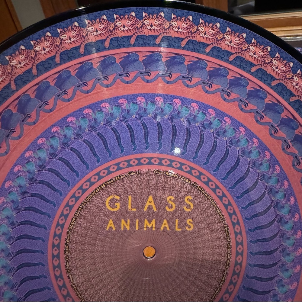 Zaba Zoetrope Vinyl Glass Animals - Picture 3 of 10